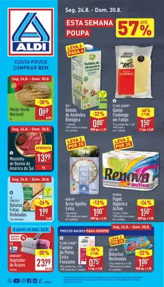 Pré-visualização Aldi folheto válido de 24/08/2026
