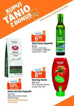 Pogląd oferty "E.Leclerc gazetka - Kupuj Tanio Z Bonus" - ważna od 22.09.2026 | Strona: 7 | Produkty: Ketchup, Omega, Omega 3, Olej