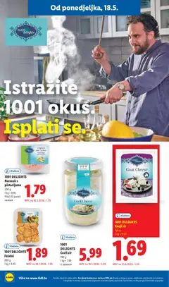 1001 DELIGHTS Cecil sir, 780 g, U salamuri - Pregled kataloga iz trgovine Lidl, vrijedi od 18.05.2026 | Stranica: 10
