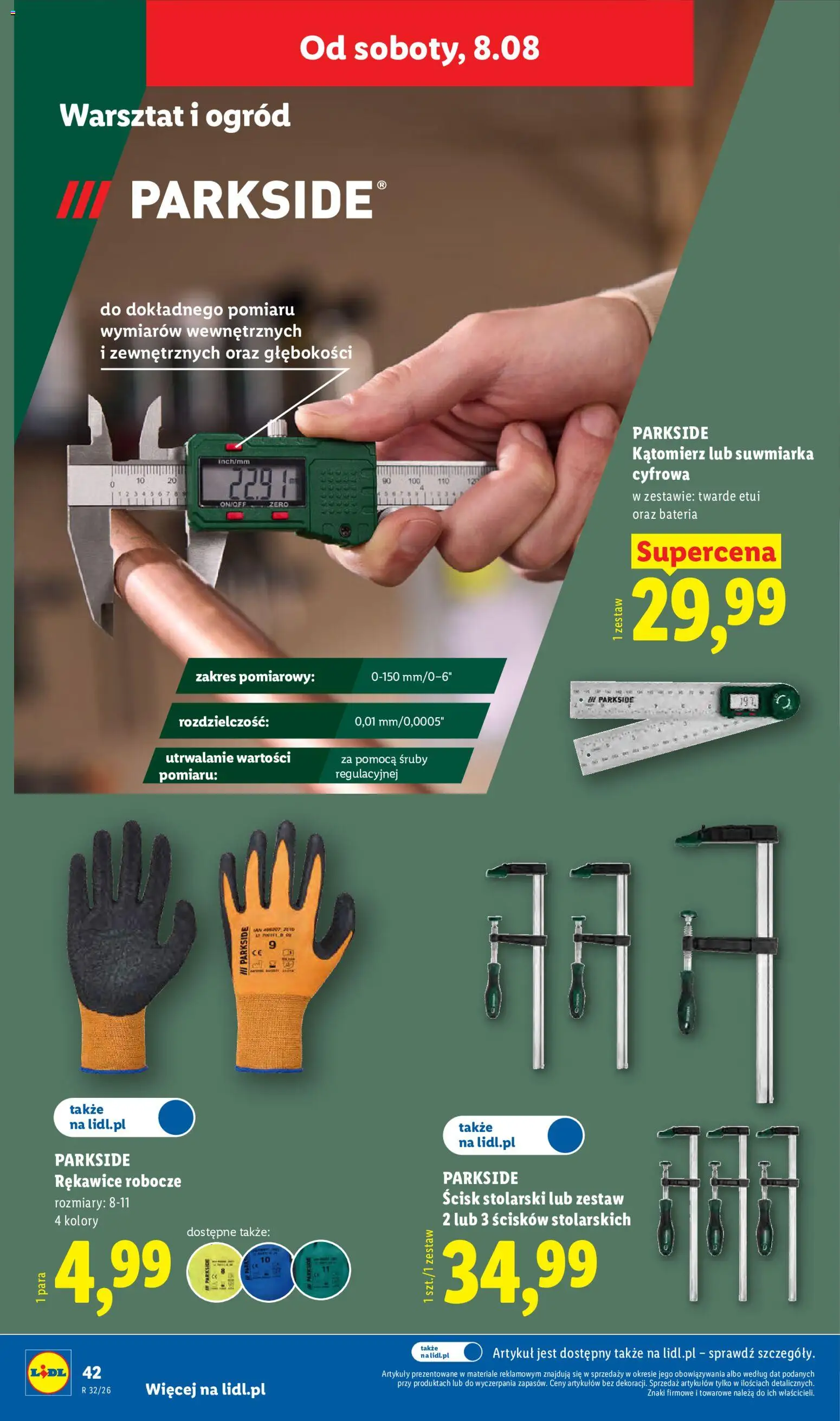 Lidl Polsko katalog od 03.08.2026 | Strana: 48 | Produkty: Parkside