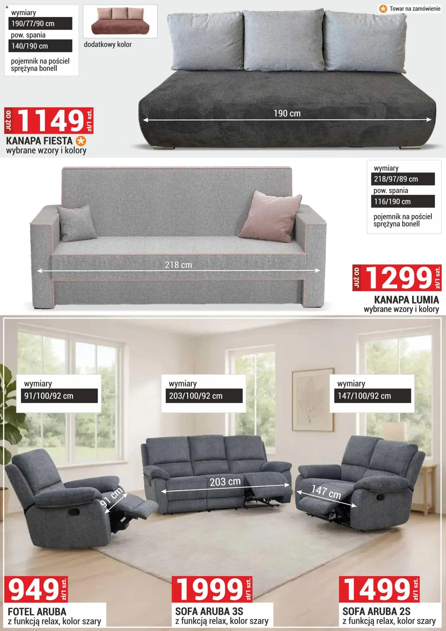 Merkury Market gazetka - Meble od 01.10.2026 | Strona: 26 | Produkty: Pościel, Sofa, Fotel, Kanapa