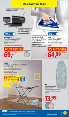 Pogląd oferty "VILEDA Suszarka na pranie Universal One Black, łączna dł. linek: 18 m wymiary po rozłożeniu: 108 x 180 x 55 cm" - ważna od 08.06.2026 | Strona: 37