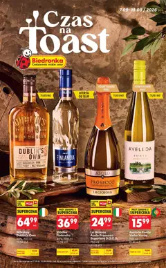 Pogląd oferty "Biedronka gazetka - Czas na toast" - ważna od 07.09.2026