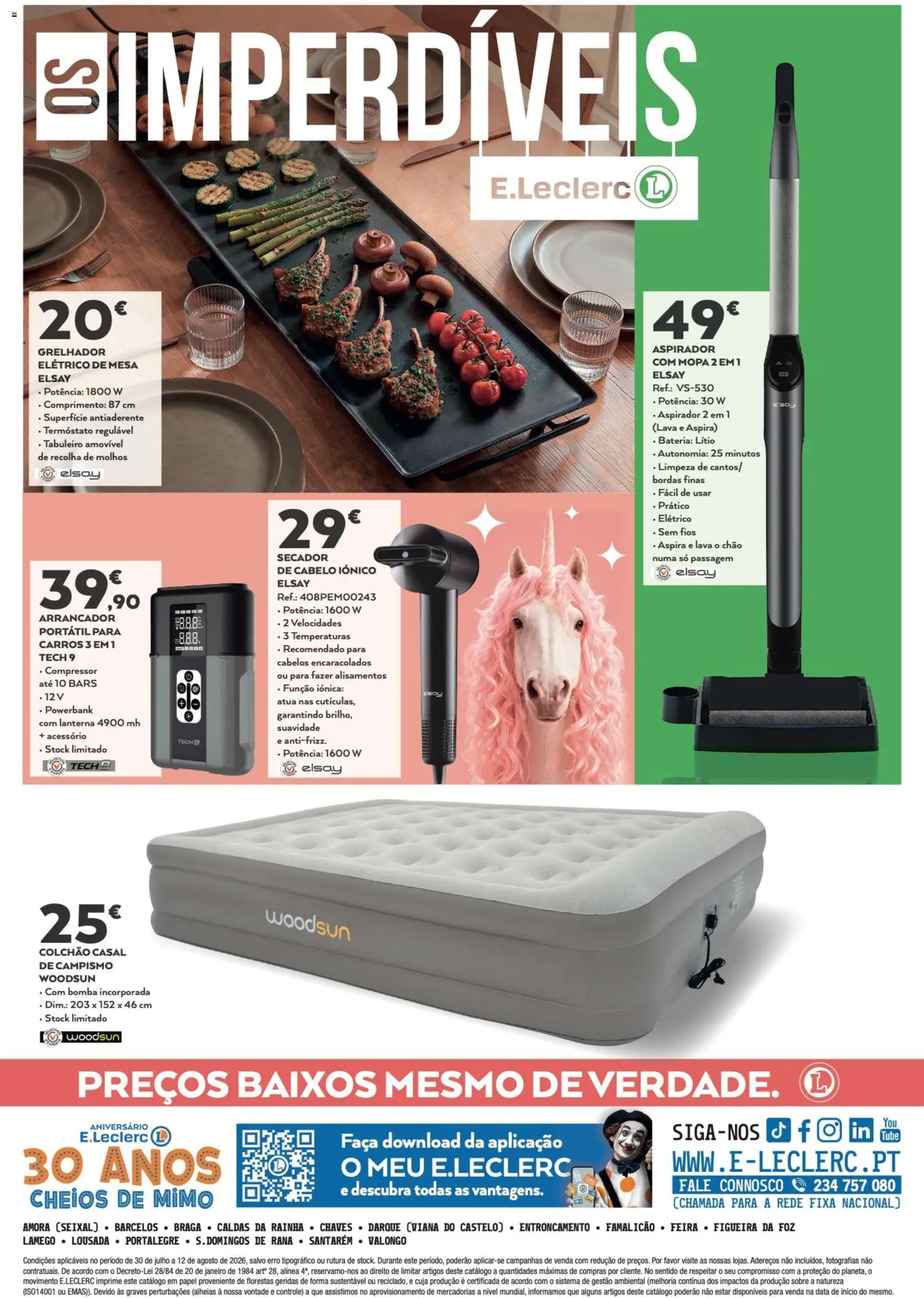 E.Leclerc - Folheto Não Alimentar │ válido de 30/07/2026 | Página: 12