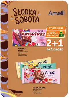 Pogląd oferty "Groszek gazetka" - ważna od 11.06.2026 | Strona: 13 | Produkty: Karta, Czekolady, Czekolada
