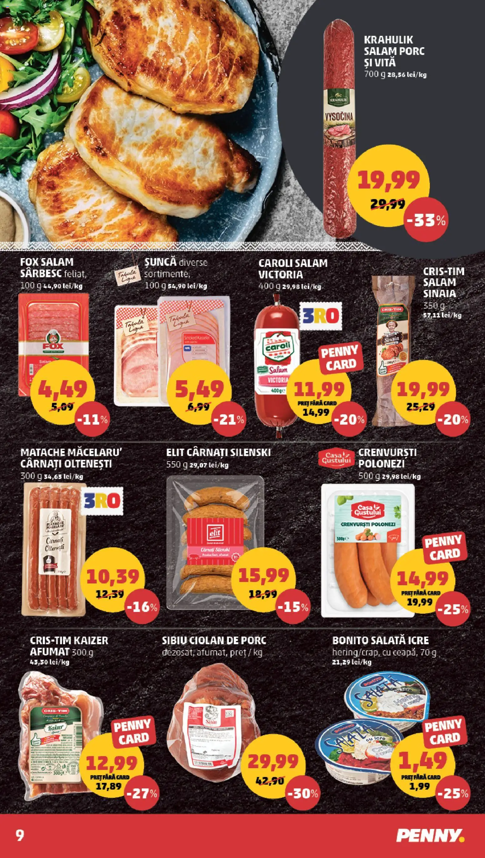 Noul catalog PENNY – valabil de la 16.09.2026 | Pagină: 9