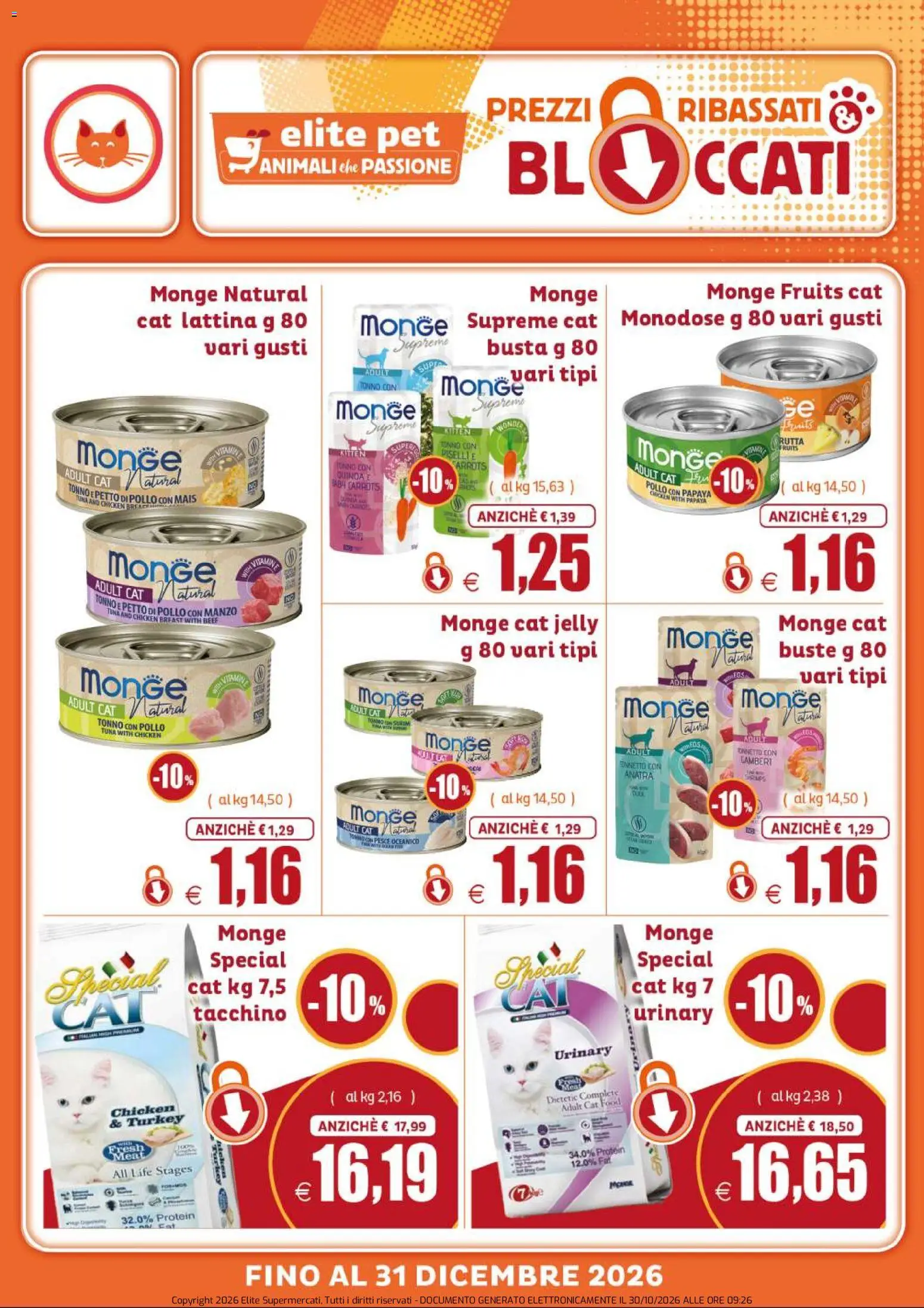 Volantino Elite Supermercati del 30/10/2026 | Pagina: 9