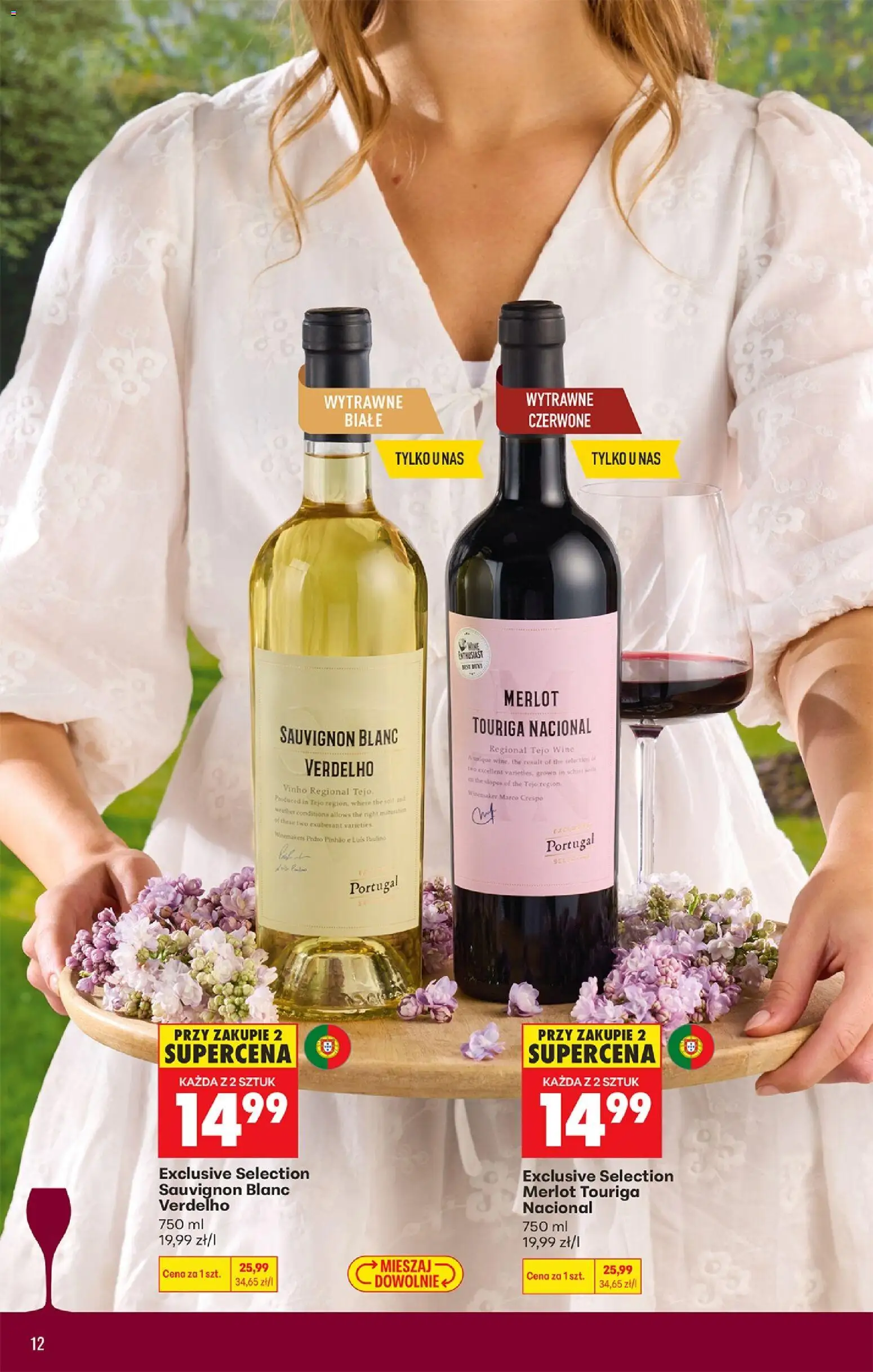 Biedronka Polsko leták - Czas na toast od 20.04.2026 | Strana: 12 | Produkty: Merlot