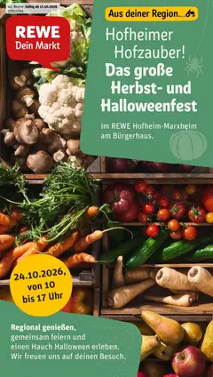 Rewe Prospekt Hofheim / Marxheim ab 12.10.2026 gültig