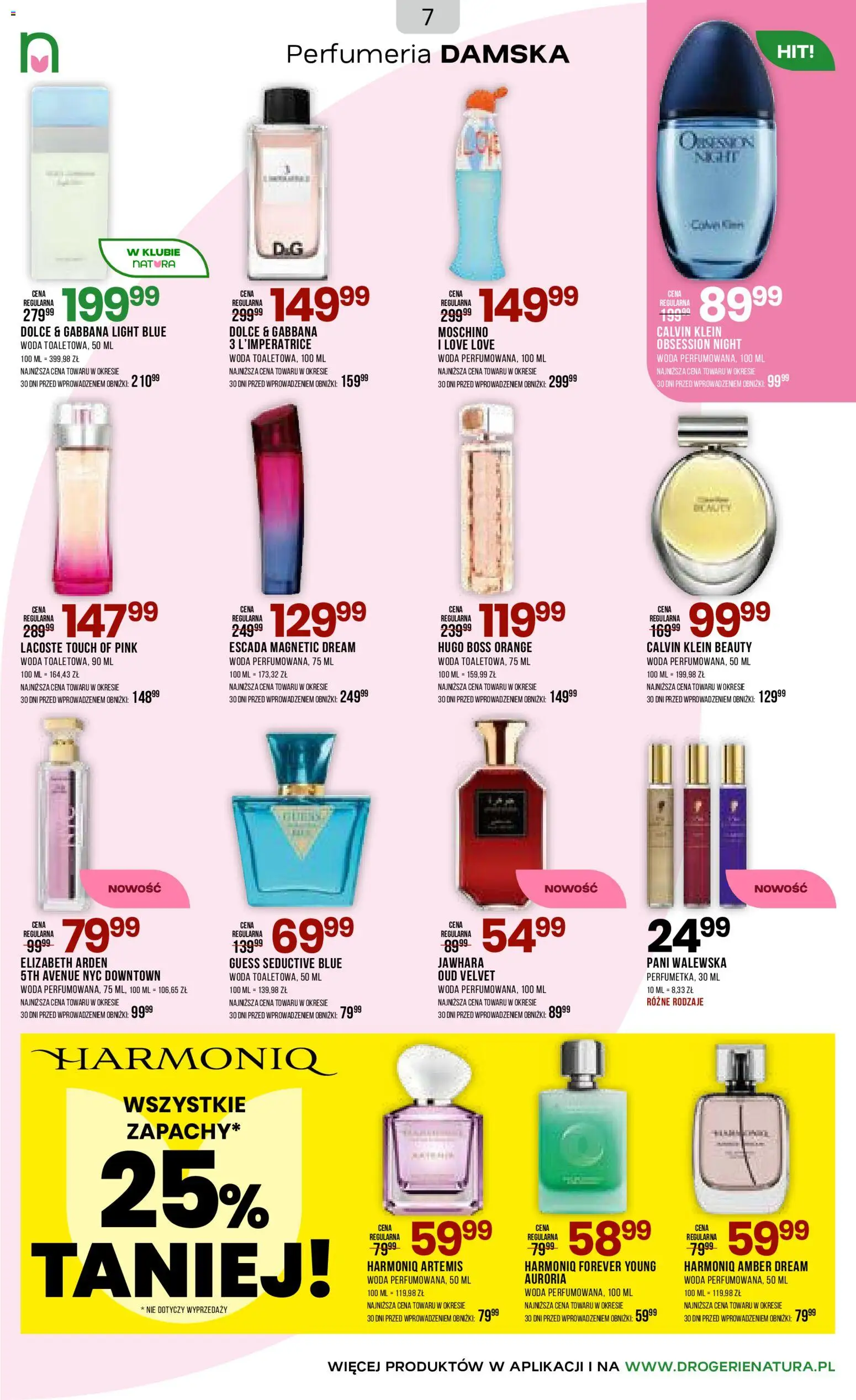 Drogerie Natura gazetka od 18.05.2026 | Strona: 7 | Produkty: Magnetic, Woda