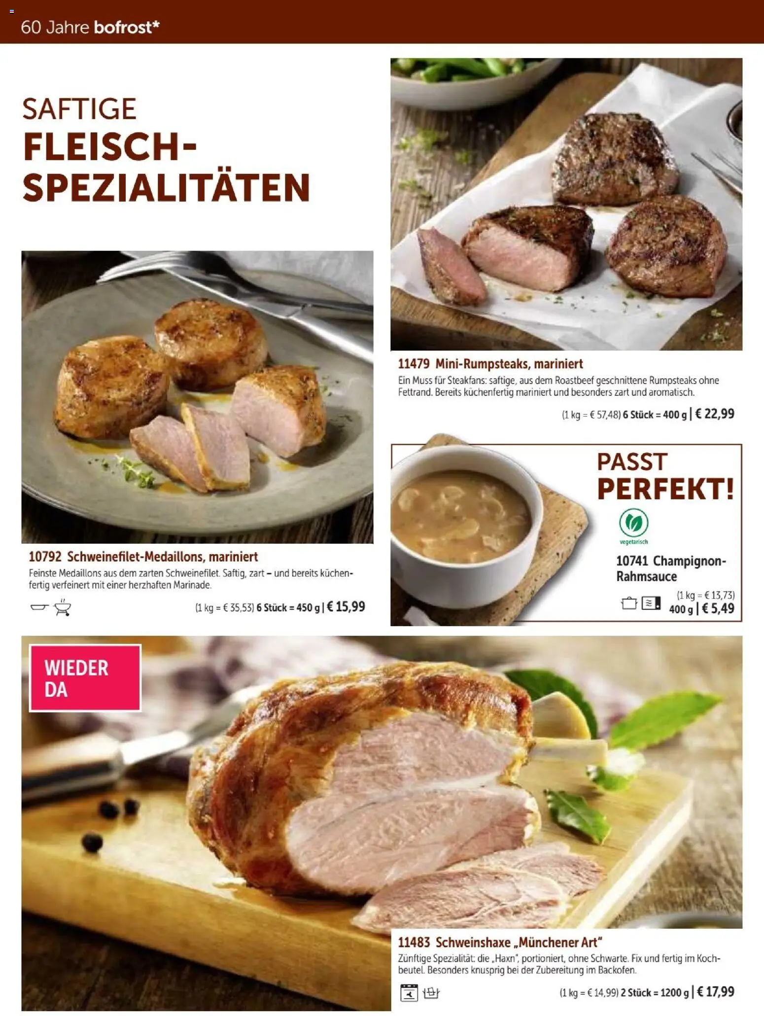 Bofrost Katalog – gültig ab 07.09.2026 | Seite: 78 | Produkte: Spezialitäten, Roastbeef, Kuchen, Fleisch