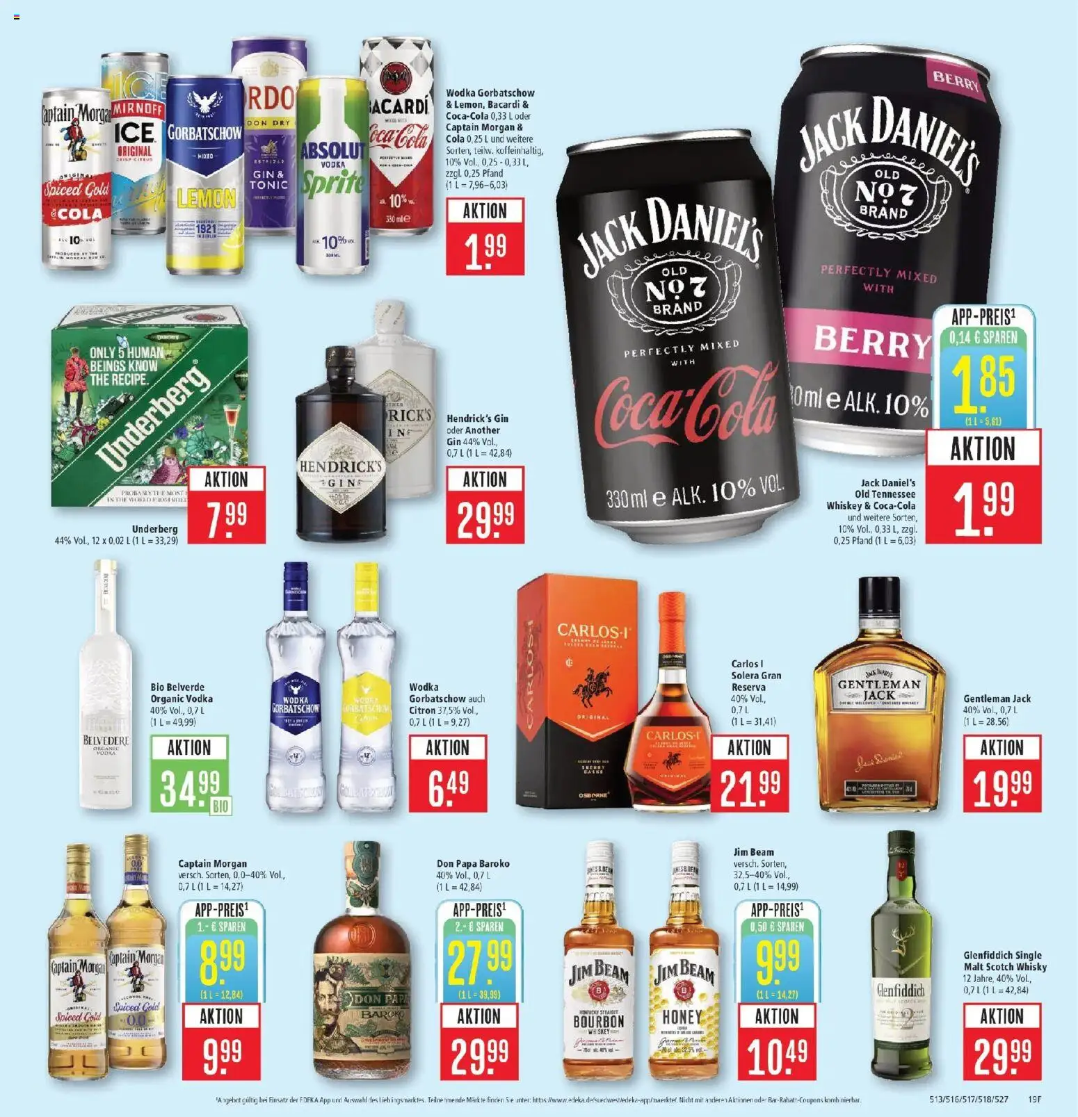 Marktkauf Prospekt Friedrichshafen	 – gültig ab 10.05.2026 | Seite: 25 | Produkte: Whisky, Cola, Jack Daniel's, Wodka