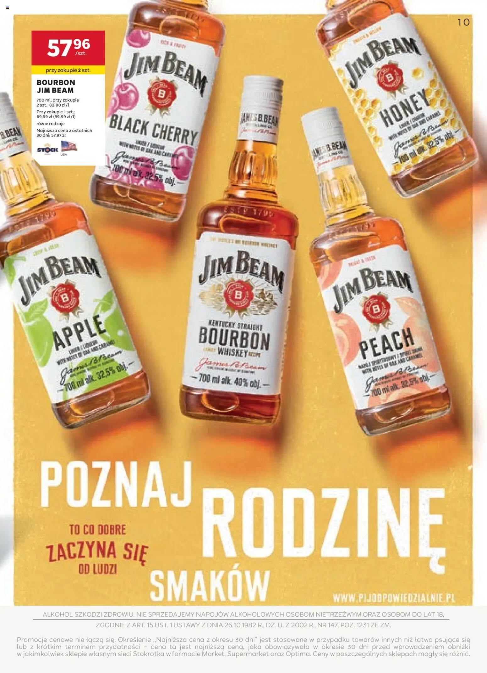 Stokrotka gazetka - Oferta alkoholowa od 14.05.2026 | Strona: 10