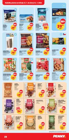 Náhled letáku JÁTROVÉ KNEDLÍČKY NOWACO, mražené 300 g od 15.07.2026 | Strana: 23