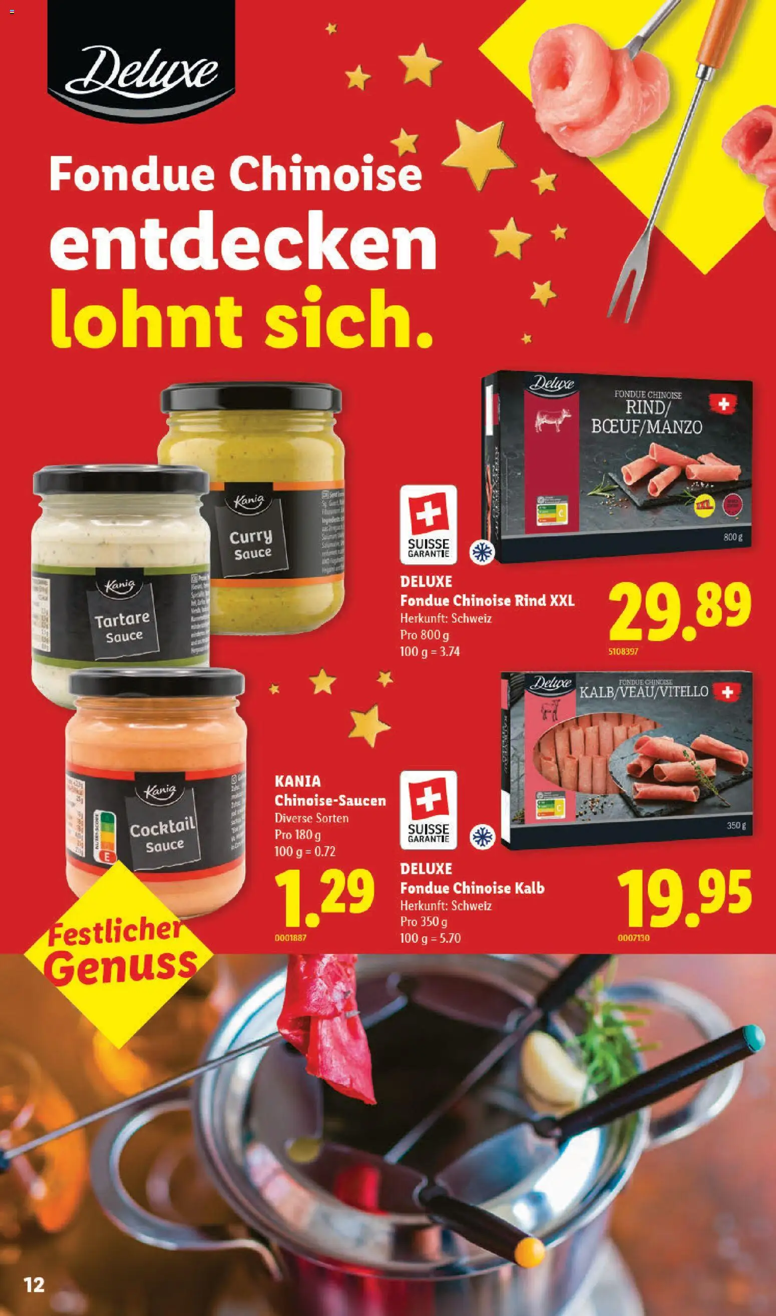 Lidl aktionen Festliche Spezialitäten – gültig ab 29.10.2026 | Seite: 12