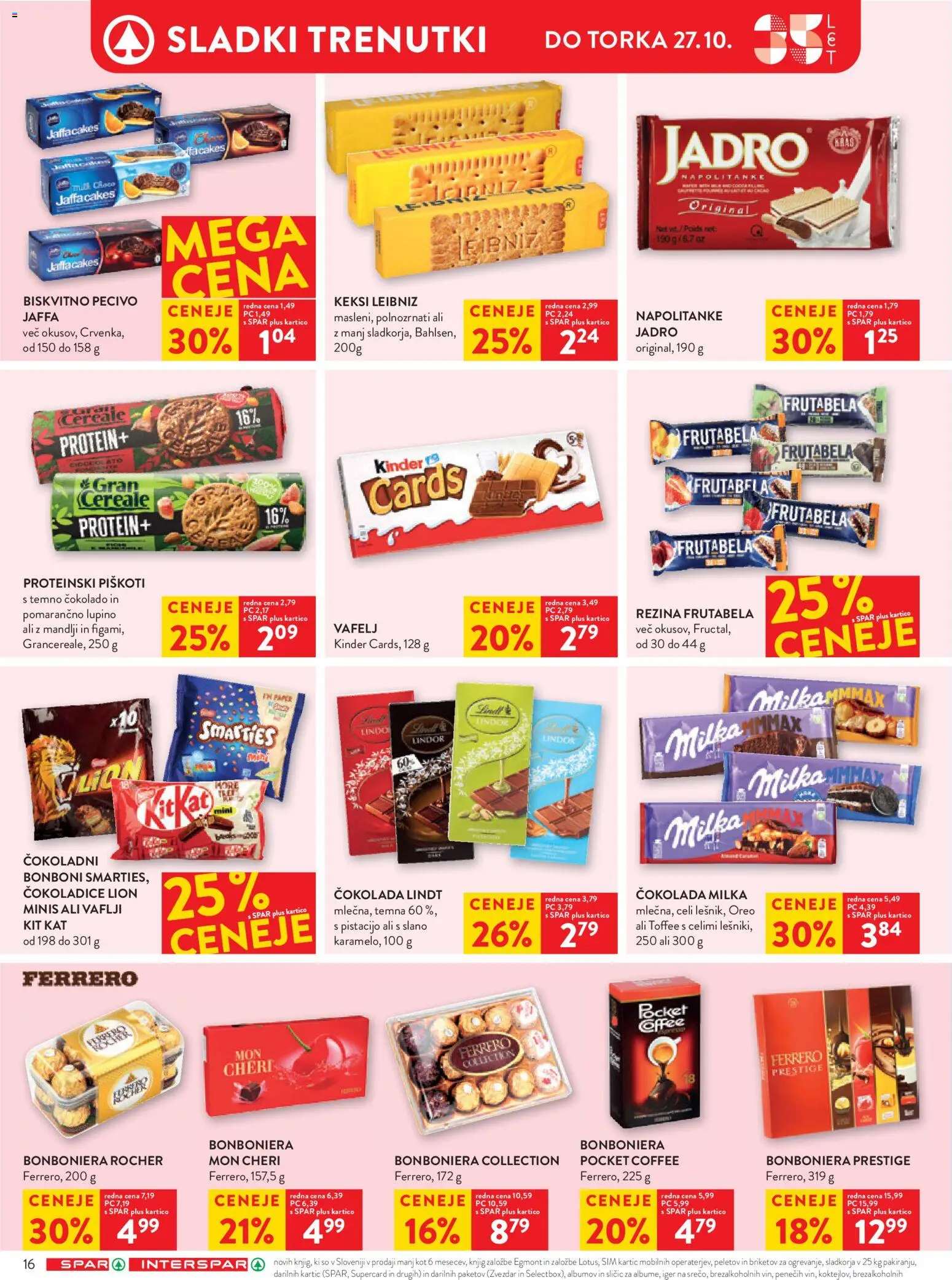 Novi Spar katalog ponudbe – veljaven od 21.10.2026 | Stran: 26