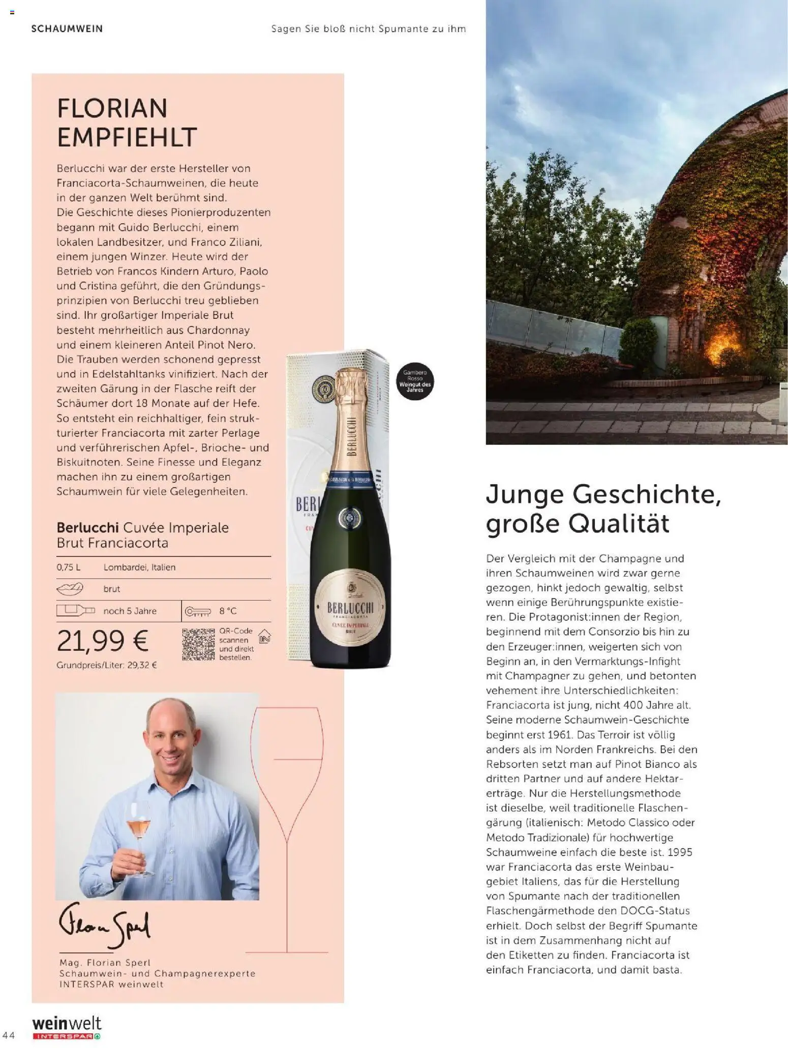 Interspar Wein Welt gültig ab 08.09.2026 | Seite: 44 | Produkte: Brioche