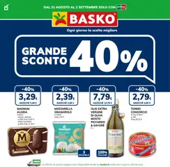 Anteprima del volantino Basko volantino valido a partire dal 21/08/2026
