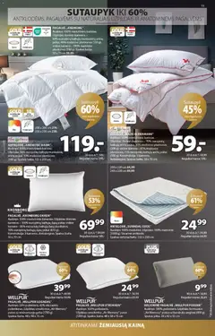 JYSK leidinys galioja nuo 2026.09.22 | Puslapis: 13 | Prekių: Pagalvė, Antklodė, Putos, Kamera