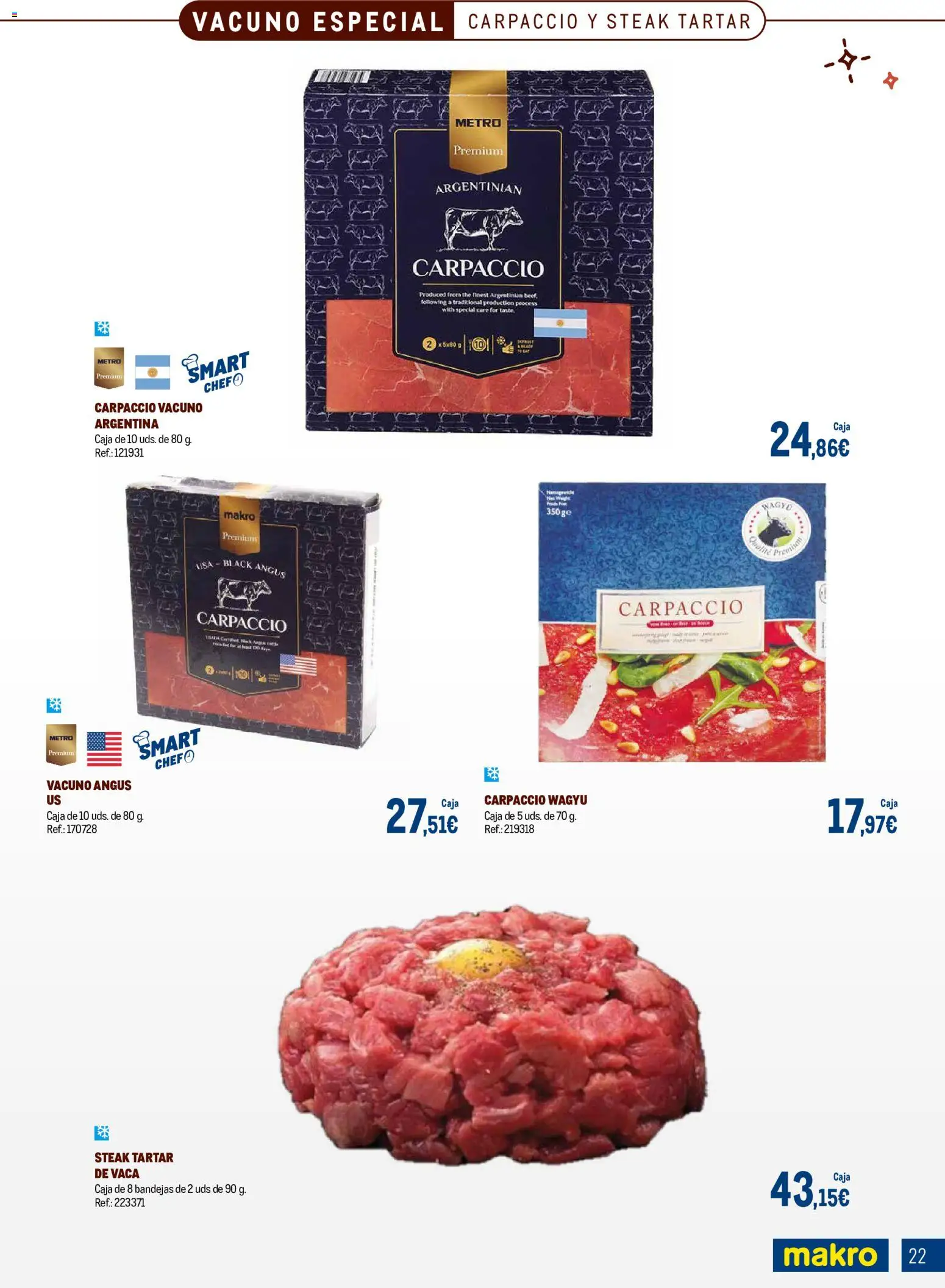 Makro Expertos en Carne Centro │ válido desde el 01.06.2026 | Página: 22 | Productos: Μπιμπερό, Caja