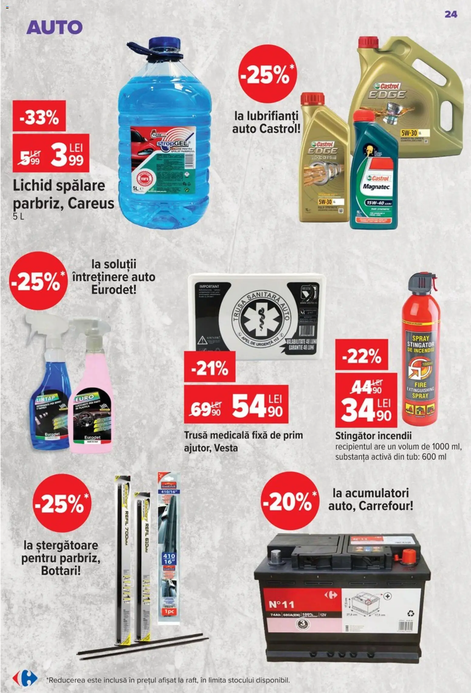 Noul catalog Carrefour – valabil de la 09.09.2026 | Pagină: 24 | Produse: Pc, Vestă