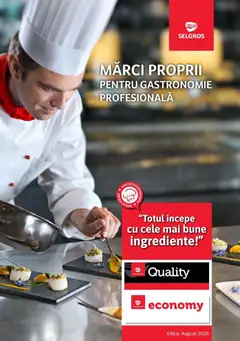 Ofertele Selgros valabile de la 01.08.2026