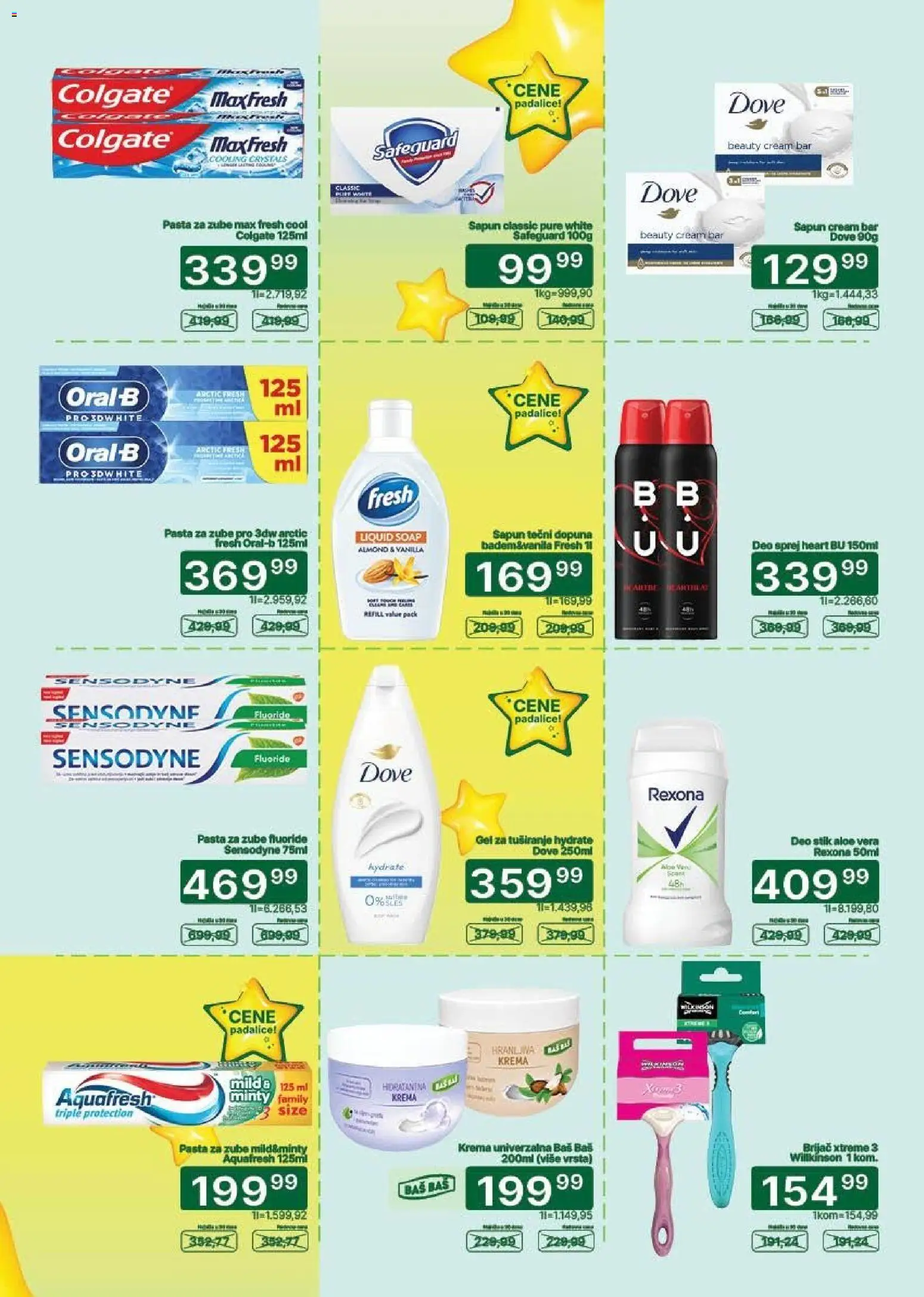 Univerexport katalog - važi od 16.09.2026 | Strana: 26 | Proizvode: Colgate, Aloe vera, Brijač, Sapun