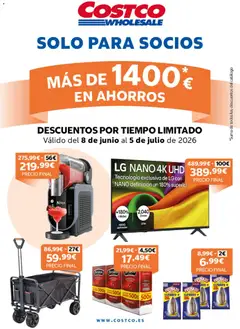 Vista previa Costco catálogo válido desde el 08.06.2026