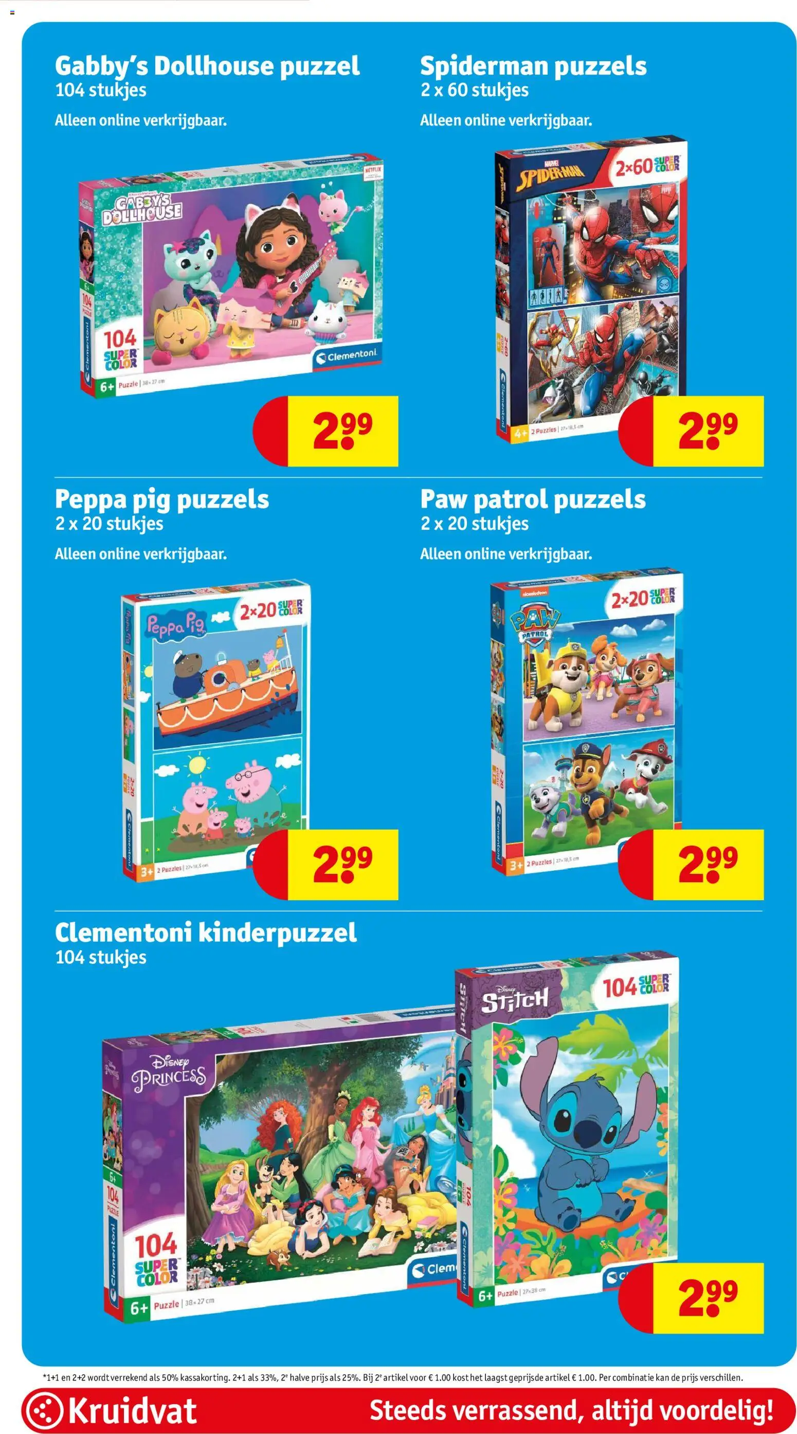 {H1} | Pagina: 91 | Producten: Puzzel, Kan