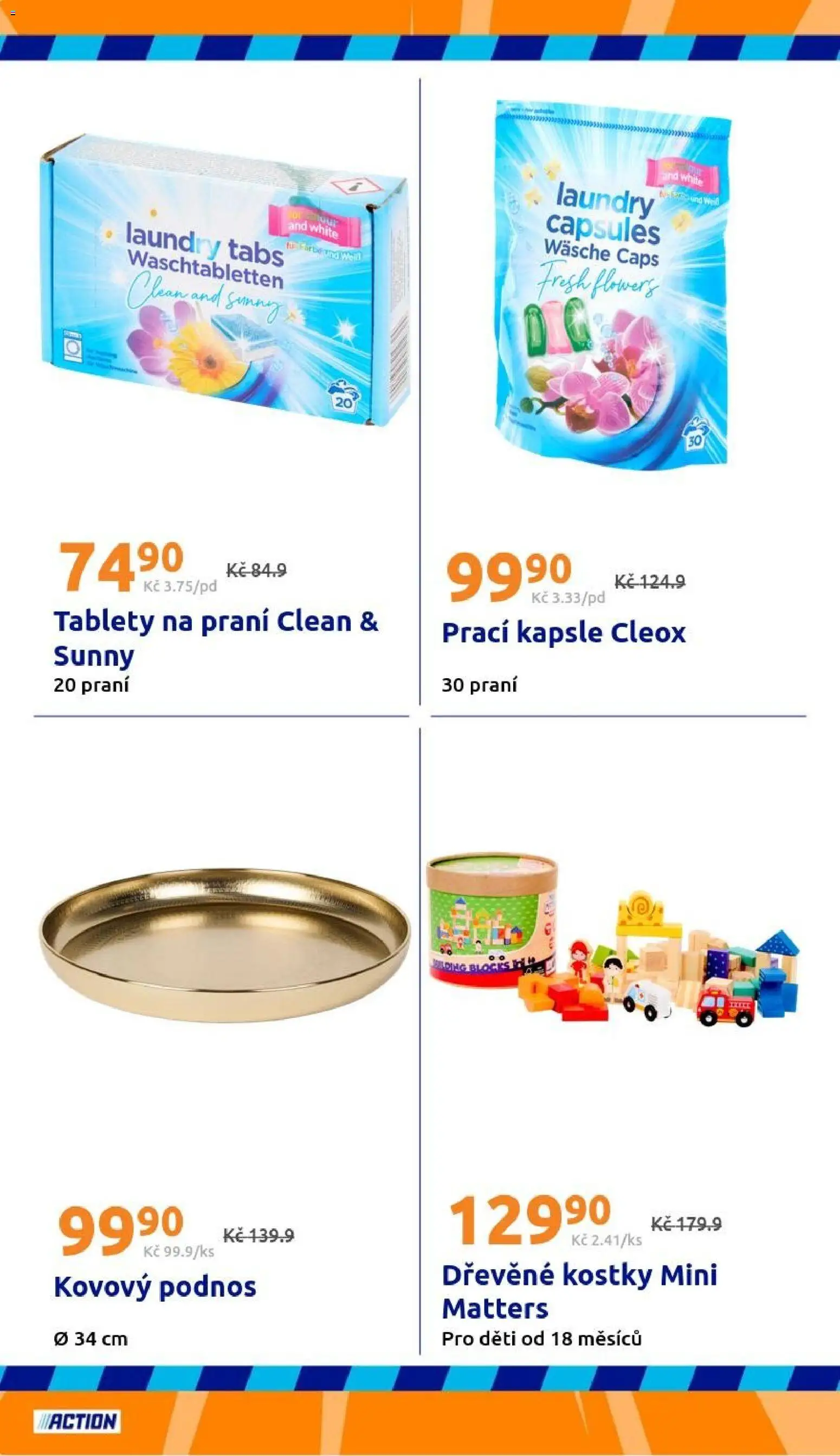 Action leták od 30.09.2026 | Strana: 24 | Produkty: Podnos, Kapsle, Kostky, Prací kapsle