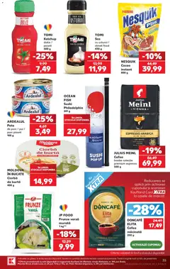 Ofertele Kaufland valabile de la 28.10.2026 | Pagină: 35 | Produse: Pui, Pate, Doncafe, Plus