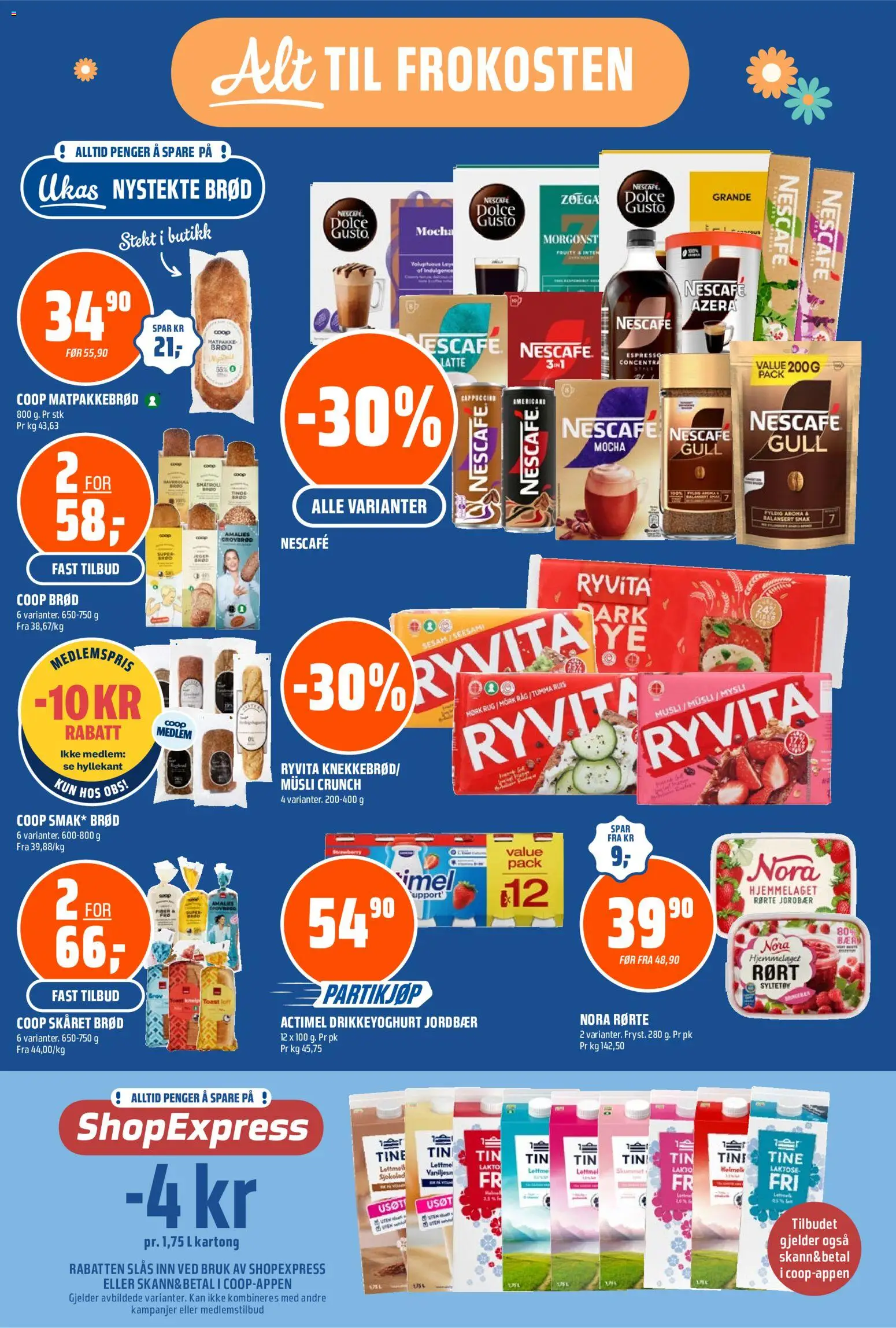 {H1} | Side: 4 | Produkter: Jachetă, Jordbær, Syltetøy, Dishwasher powder