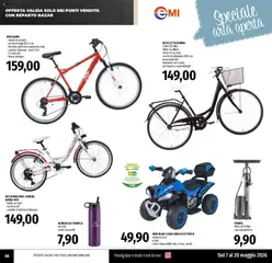 Anteprima del volantino EMI volantino valido a partire dal 07.05.2026 | Pagina: 30 | Prodotti: Bicicletta, Borraccia, Batteria, Batterie