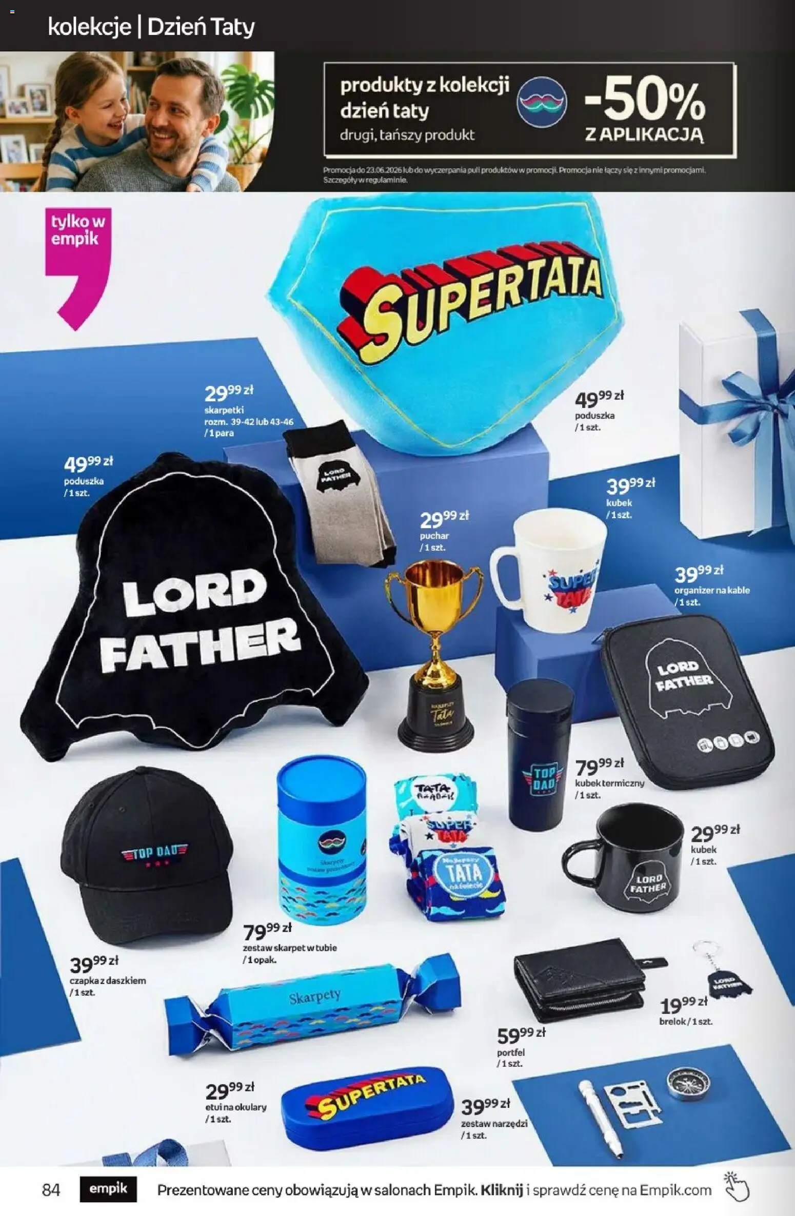 Empik promocje - Tom kultury Zabawki od 03.06.2026 | Strona: 20 | Produkty: Skarpety, Okulary, Skarpetki, Zestaw narzędzi