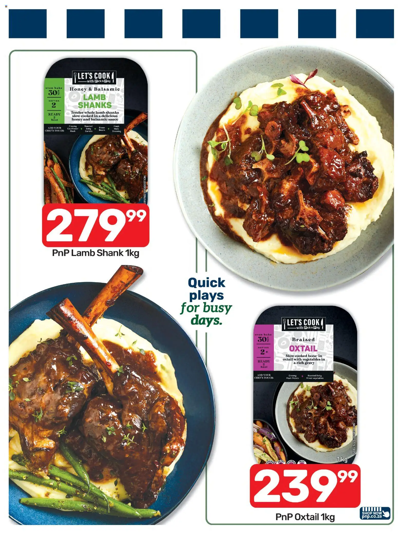New Pick n Pay catalogue – valid from 03/08/2026 | Page: 5 | Products: Oven, Gravy, Vegetables, Sauce