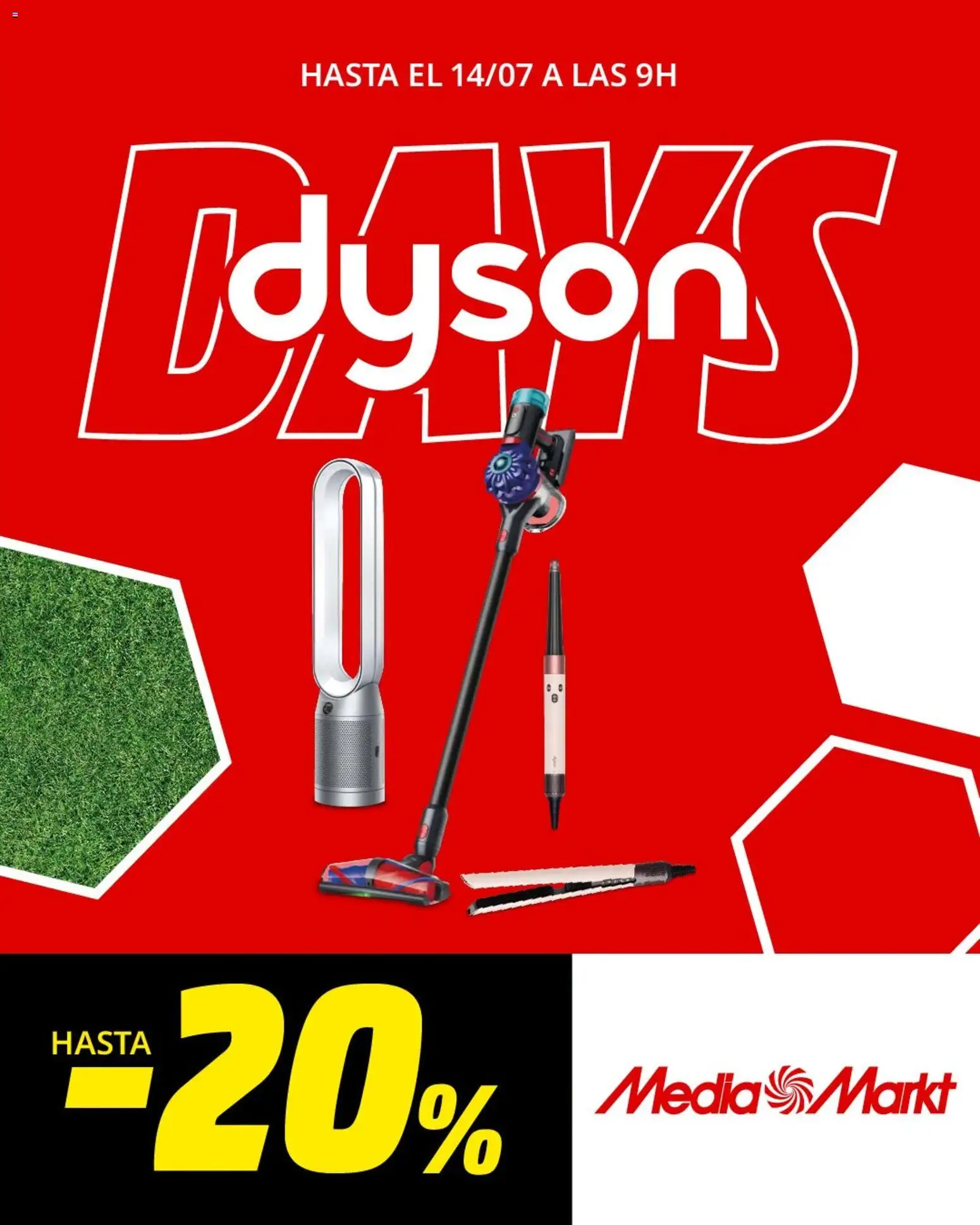 Media Markt folleto Days Dyson │ válido desde el 10/07/2026 | Página: 1