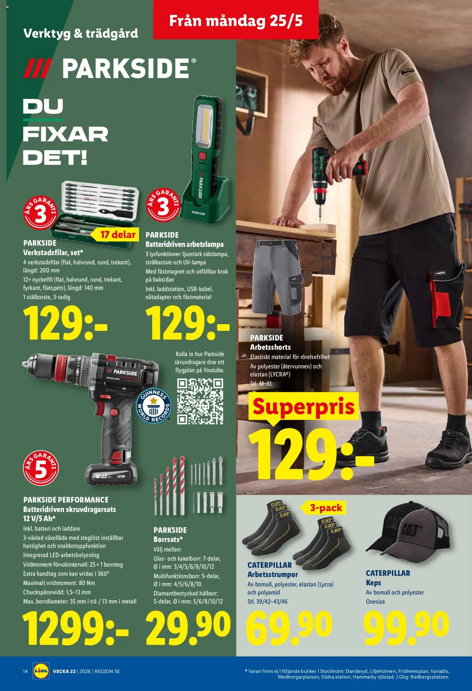 Lidl reklamblad aktuell från 25.05.2026 | Sida: 16 | Produkter: Skruvdragare, Batteri, Keps, Laddare