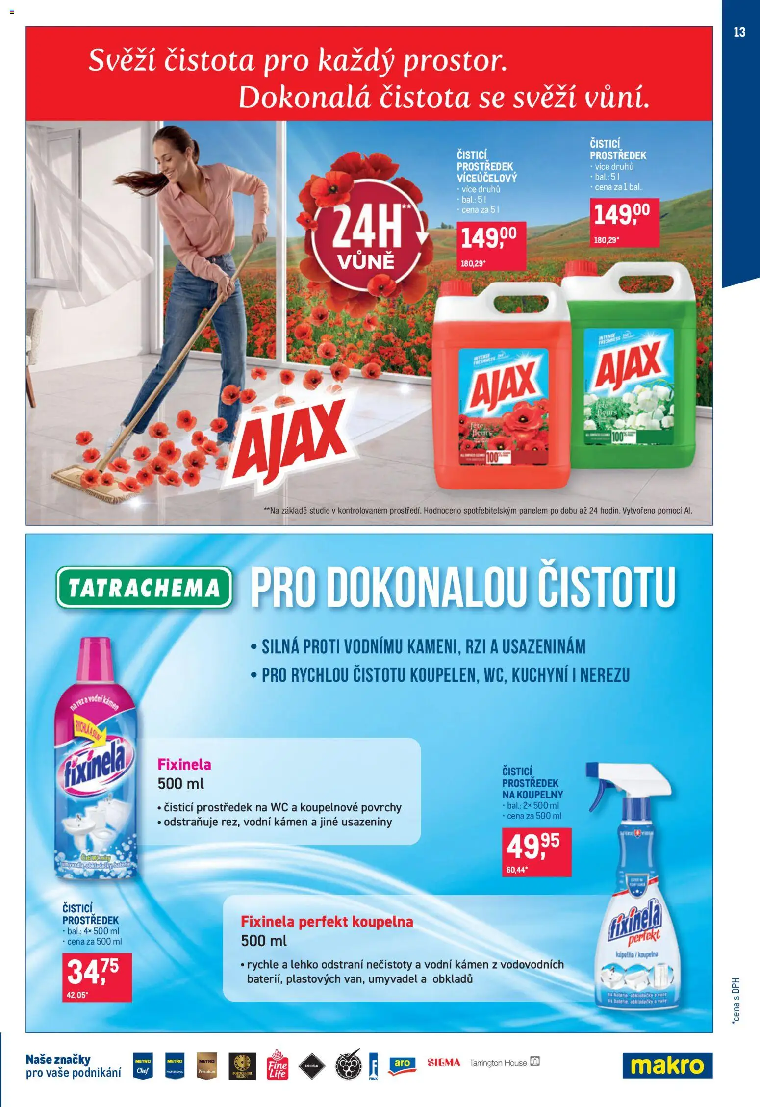 Makro leták - Profesionální úklid od 23.09.2026 | Strana: 13