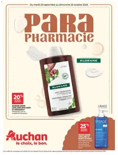Auchan - Prévisualisation de Auchan Parapharmacie, beauté valide à partir de 29/09/2026