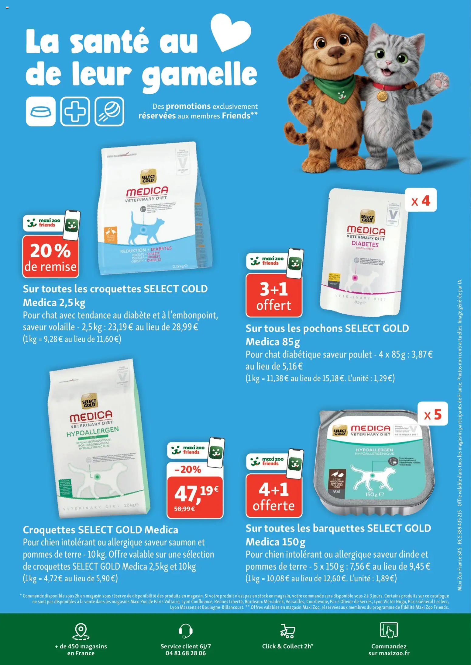 {H1} | Page: 14 | Produits: Croquettes, Poulet, Pommes, Pommes de terre