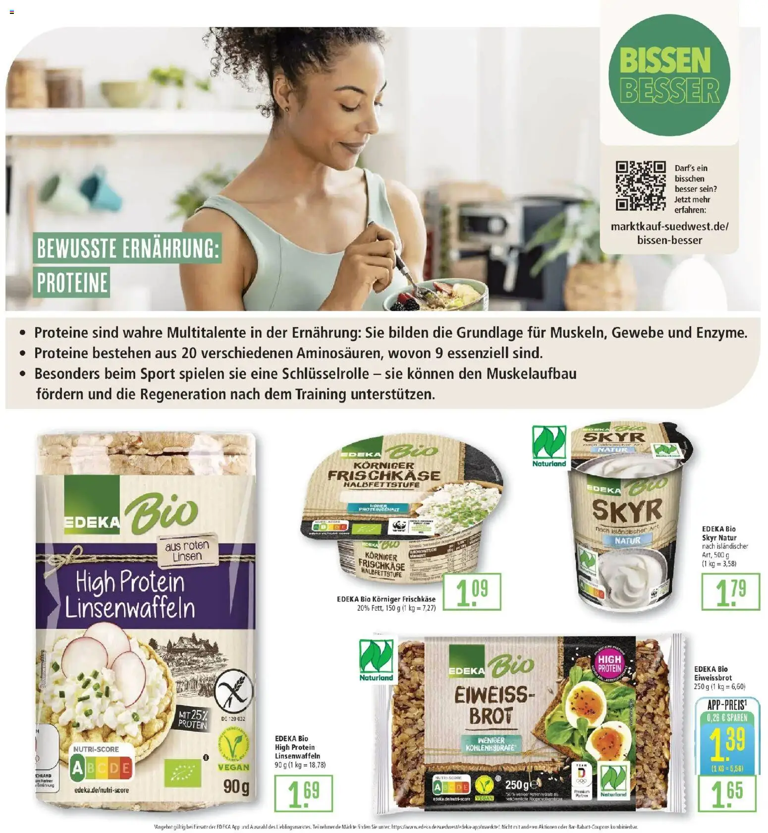 Marktkauf Prospekt Weil Am Rhein	 – gültig ab 27.04.2026 | Seite: 22 | Produkte: Skyr, Brot, Frischkase