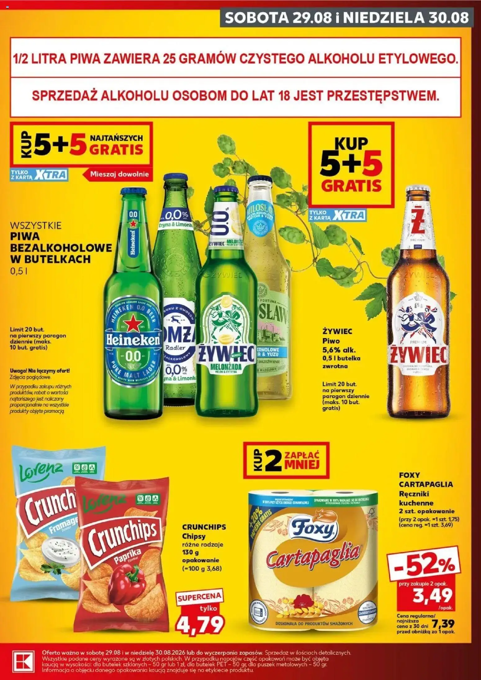 Kaufland gazetka - Super Weekend od 29.08.2026 - od jutra PDF | Strona: 3 | Produkty: Melon, Radler, Piwo, Heineken