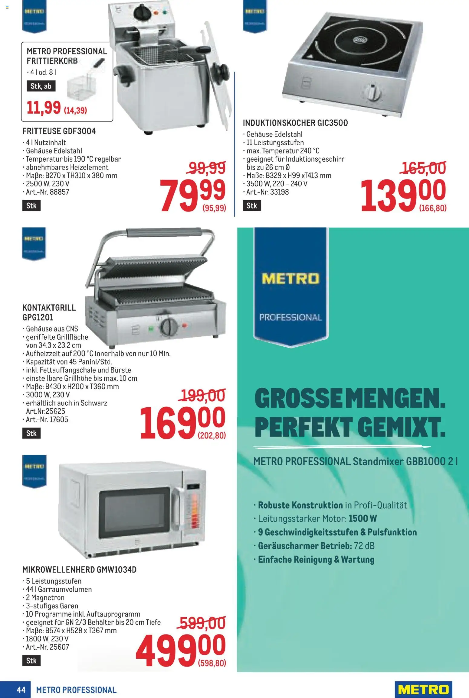 Metro angebote Profi gültig ab 20.08.2026 | Seite: 44 | Produkte: Bürste