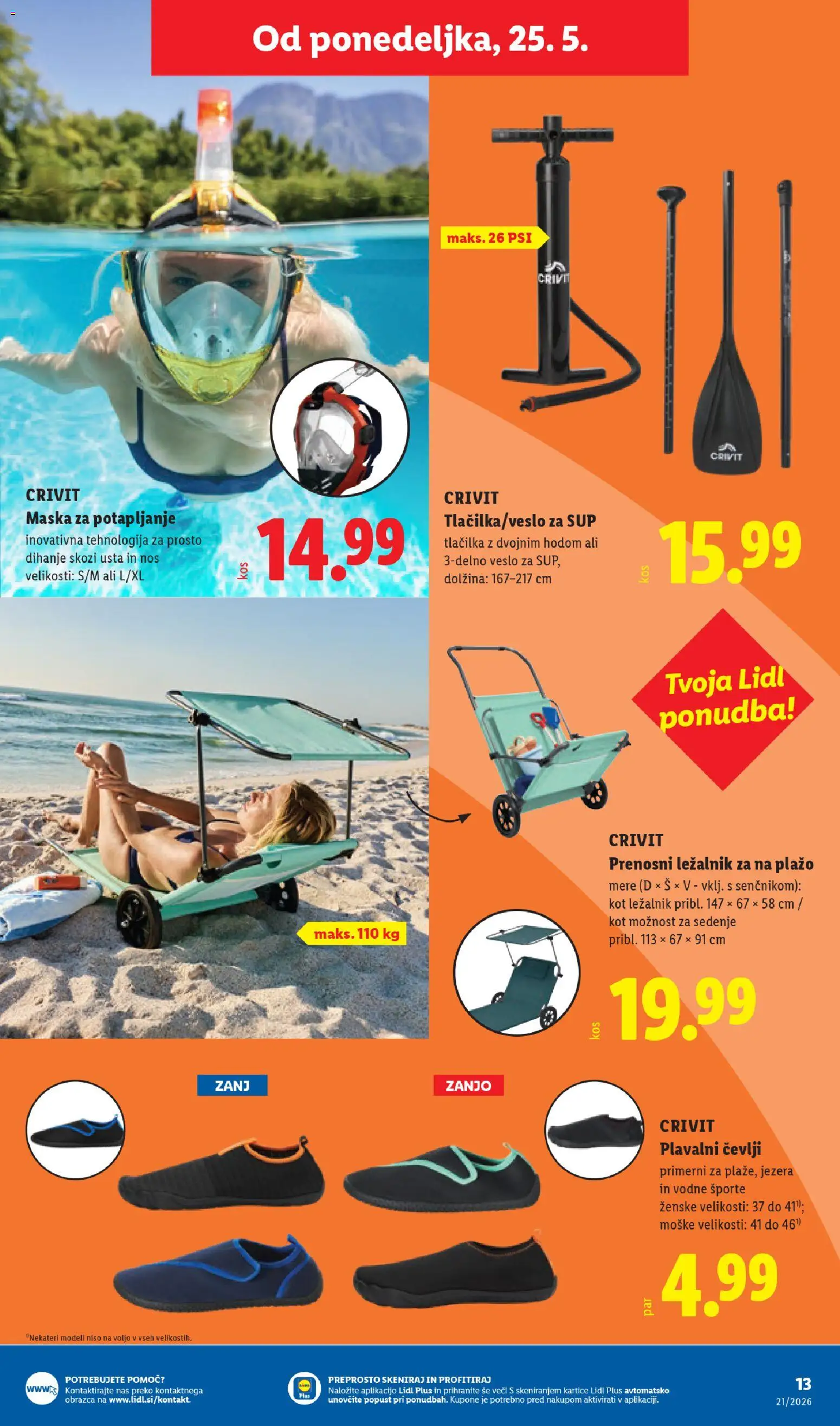 Novi Lidl katalog ponudbe – veljaven od 21.05.2026 | Stran: 13