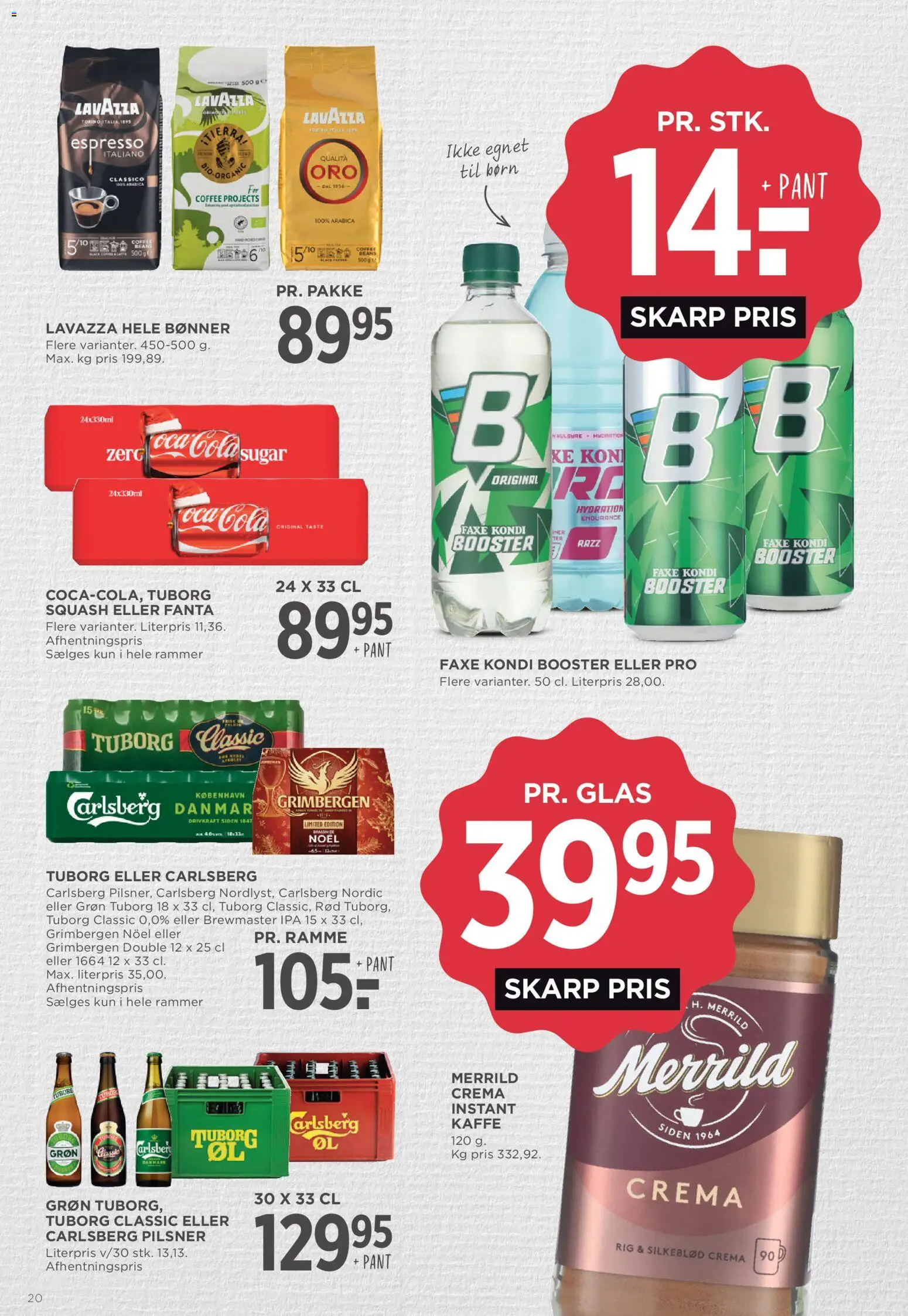 Meny tilbudsavis – gyldig fra 23/10/2026 | Side: 29 | Produkter: Rammer, Coca Cola, Bønner, Faxe Kondi
