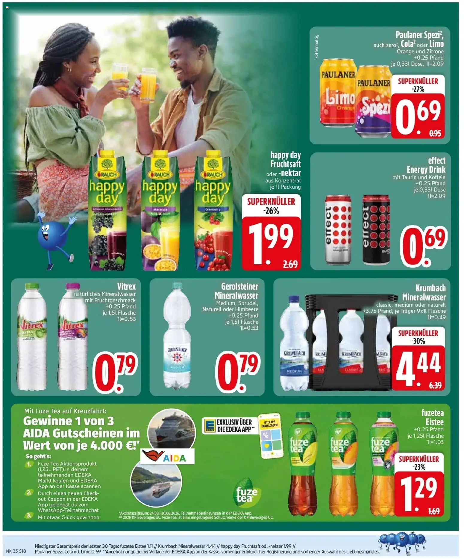 Edeka Prospekt Altmannstein (ab 24.08.2026) » Angebote Online | Seite: 20 | Produkte: Cola, Energy, Zitrone, Himbeere