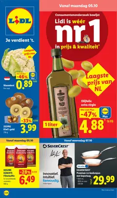 Lidl folder - Voorbeeld van een folder van Lidl, geldig van 05-10-2026