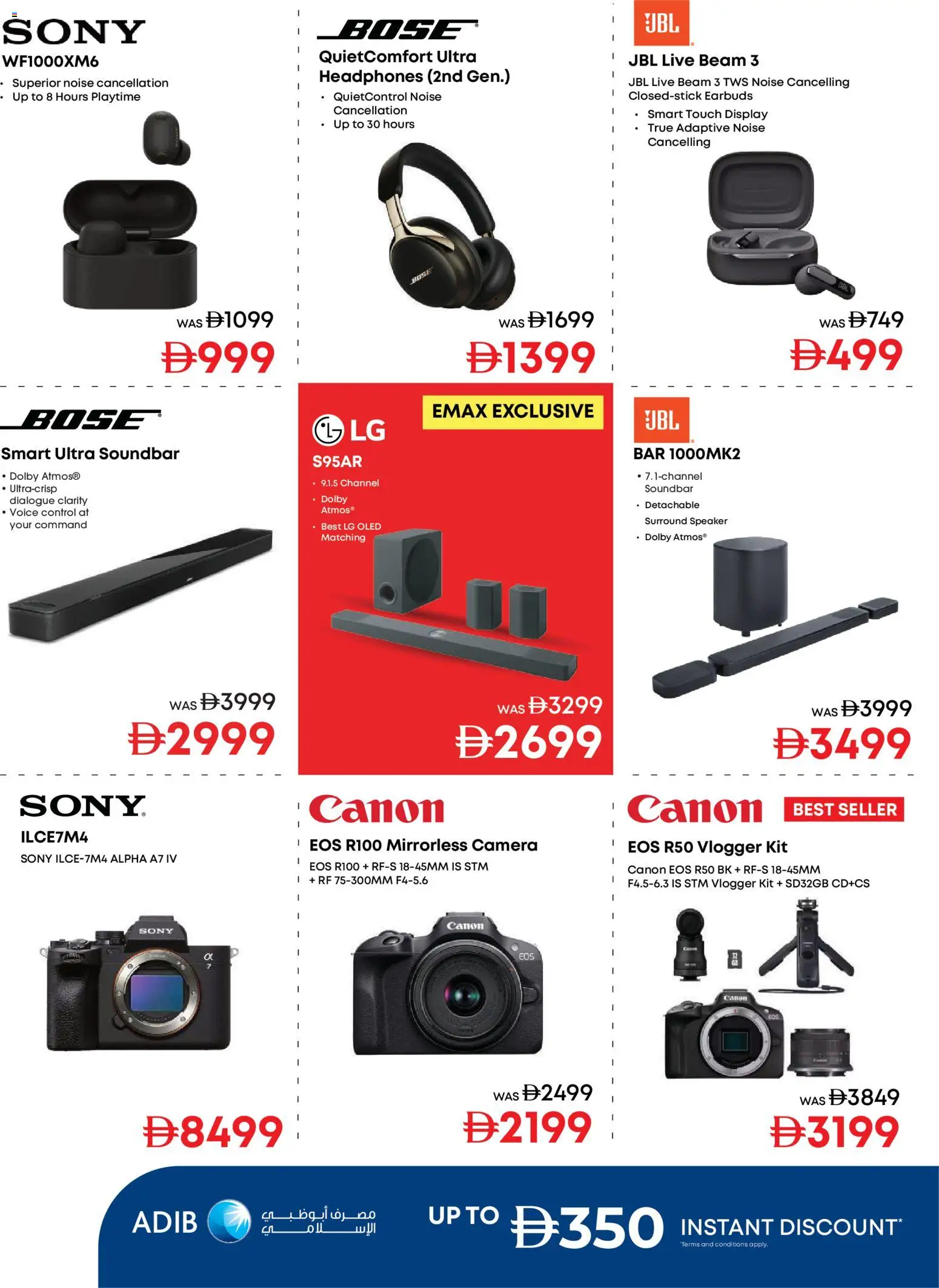 {H1} | Page: 26 | Products: Camera, Headphones, Earbuds, Speaker