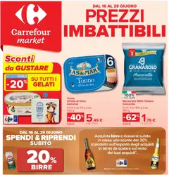 Anteprima del volantino Carrefour volantino Market - Torino valido a partire dal 16.06.2026