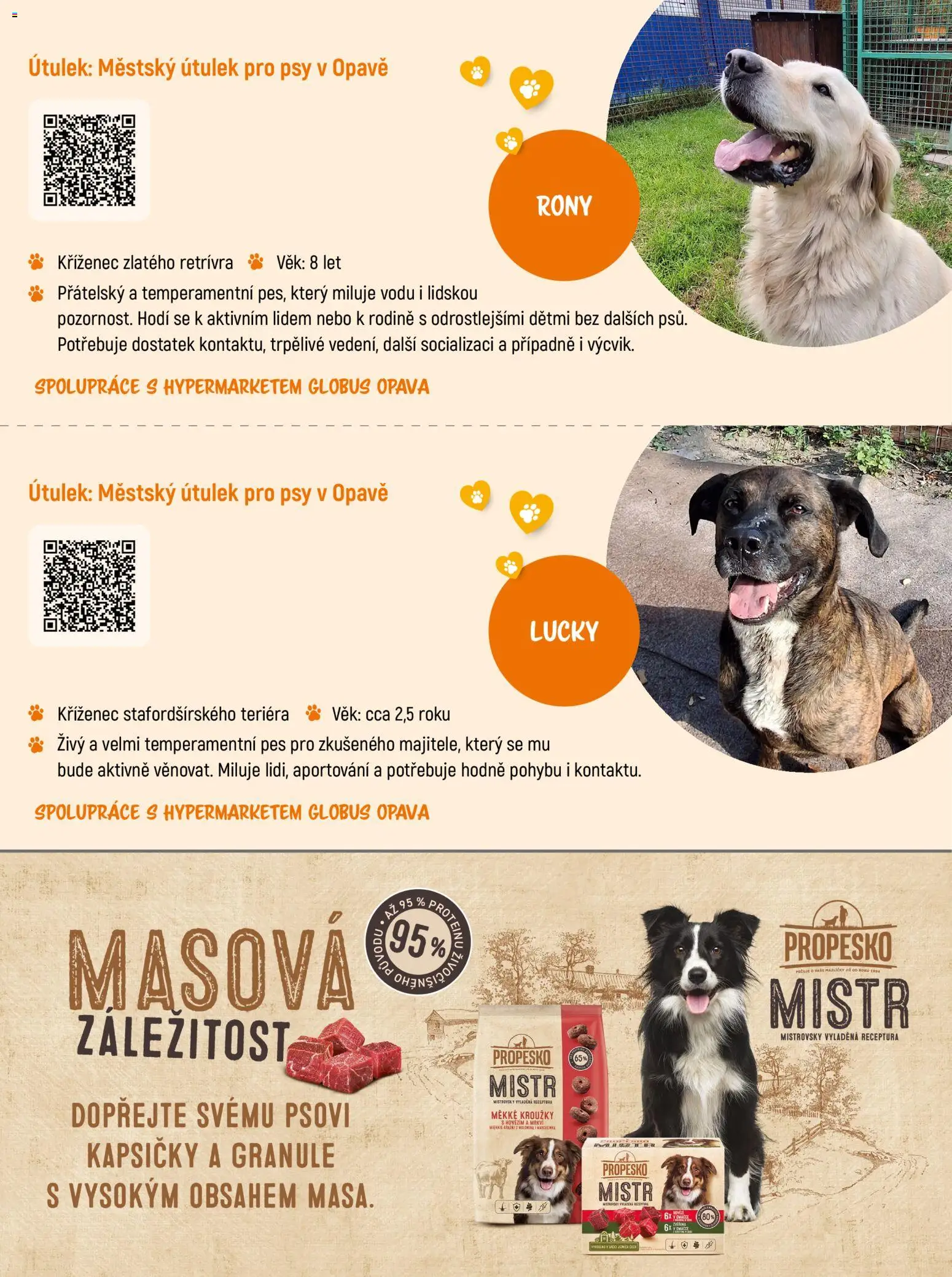 Globus leták - Darujte druhou šanci od 07.09.2026 | Strana: 9 | Produkty: Globus, Propesko, Granule, Kapsičky